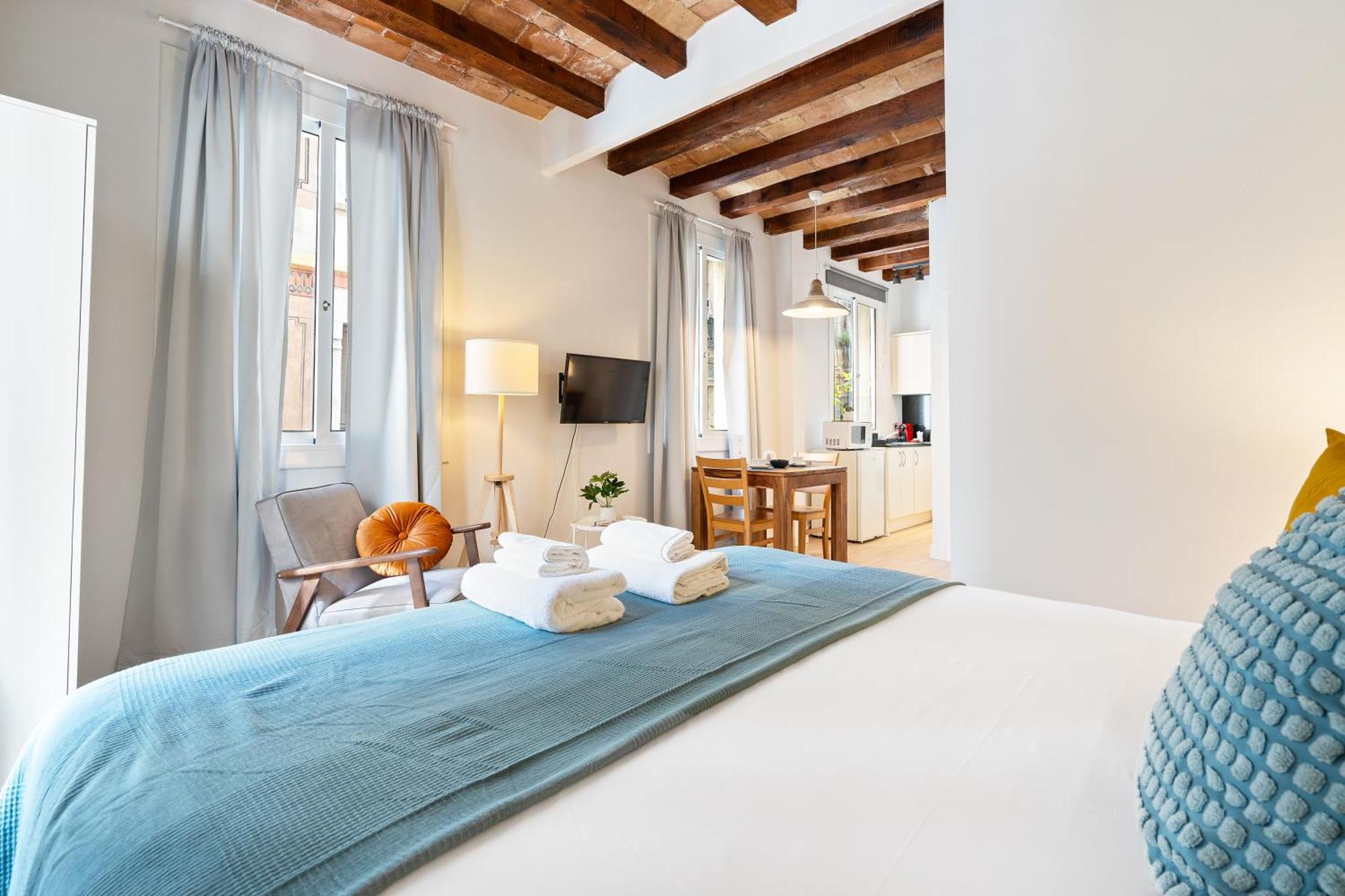 Lodging Apartments Beach Studio P1 Barcelona Exteriér fotografie